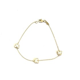 PULSERA SRA. ORO AMARILLO PIEDRA                                      