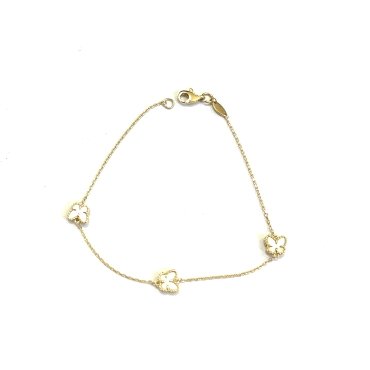 PULSERA SRA. ORO AMARILLO PIEDRA                                      