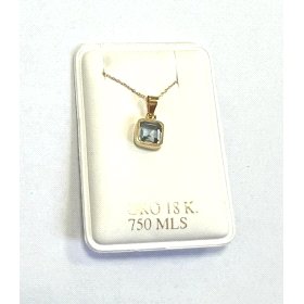 GARGANTILLA ORO AMARILLO PIEDRA                                       
