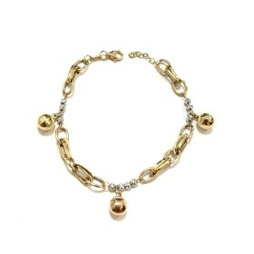 PULSERA SRA. ORO TRICOLOR                                             