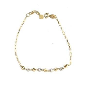 PULSERA SRA. ORO BICOLOR                                              
