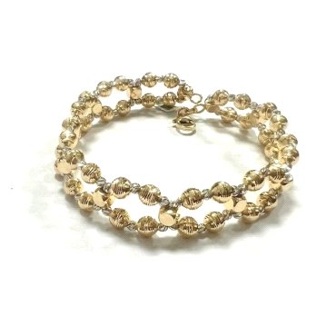 PULSERA SRA. ORO BICOLOR                                              