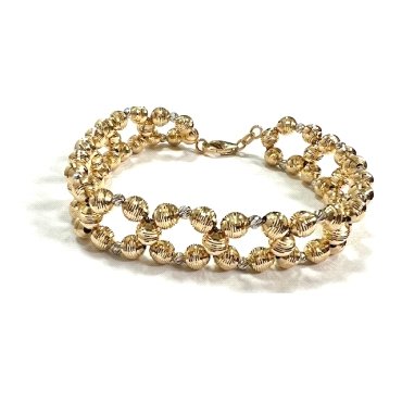 PULSERA SRA. ORO BICOLOR                                              