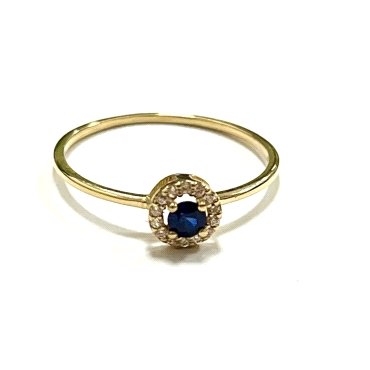 SORTIJA ORO AMARILLO PIEDRA                                           
