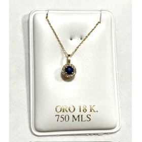 GARGANTILLA ORO AMARILLO PIEDRA                                       