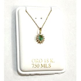 GARGANTILLA ORO AMARILLO PIEDRA                                       