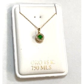 GARGANTILLA ORO AMARILLO PIEDRA                                       