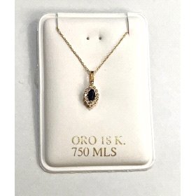GARGANTILLA ORO AMARILLO PIEDRA                                       