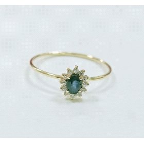 SORTIJA ORO AMARILLO PIEDRA                                           