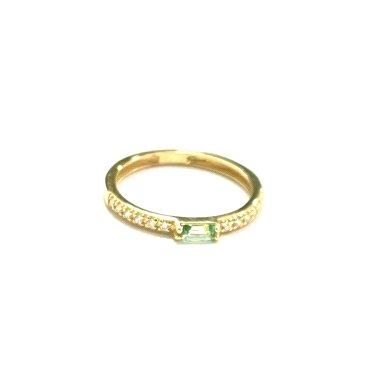SORTIJA ORO AMARILLO PIEDRA                                           