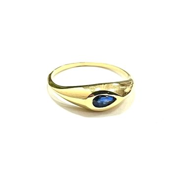 SORTIJA ORO AMARILLO PIEDRA                                           