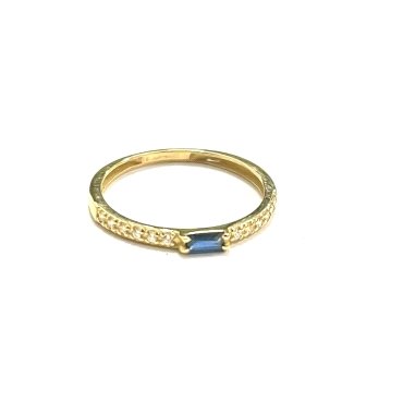 SORTIJA ORO AMARILLO PIEDRA                                           