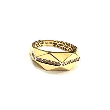 SORTIJA ORO AMARILLO PIEDRA                                           