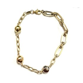 PULSERA SRA. ORO TRICOLOR                                             