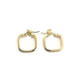 PENDIENTES ARO ORO AMARILLO LISA                                      