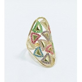 SORTIJA ORO AMARILLO PIEDRA                                           