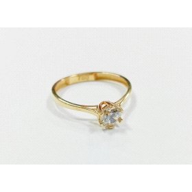 SORTIJA ORO AMARILLO PIEDRA                                           