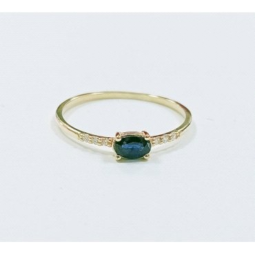 SORTIJA ORO AMARILLO PIEDRA                                           