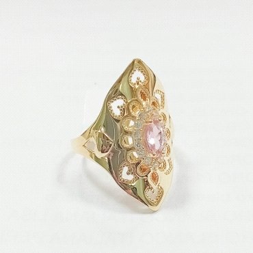 SORTIJA ORO AMARILLO PIEDRA                                           