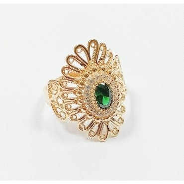 SORTIJA ORO AMARILLO PIEDRA                                           