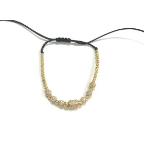 PULSERA SRA. ORO AMARILLO PIEDRA                                      