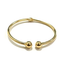 PULSERA SRA. ORO AMARILLO LISA                                        