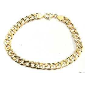 PULSERA BARBADA AMARILLO HUECO                                        