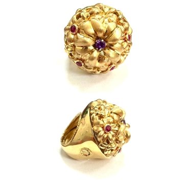 SORTIJA ORO AMARILLO PIEDRA                                           