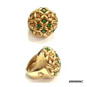 SORTIJA ORO AMARILLO PIEDRA                                           