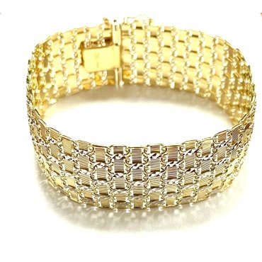 PULSERA SRA. ORO BICOLOR                                              
