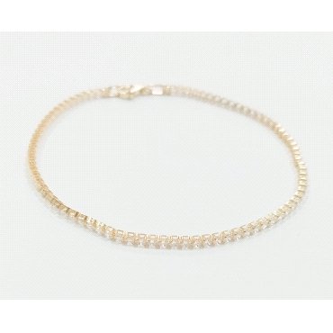 PULSERA SRA. ORO AMARILLO PIEDRA                                      