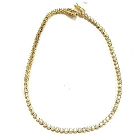PULSERA SRA. ORO AMARILLO PIEDRA                                      
