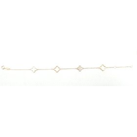 PULSERA SRA. ORO AMARILLO PIEDRA                                      
