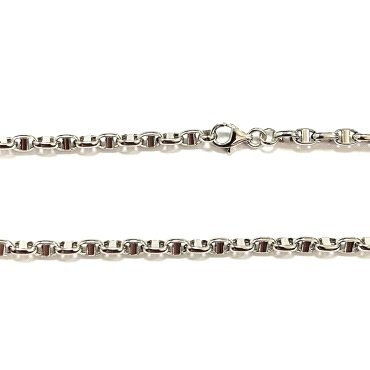 CADENAS CADENA ORO BLANCO DE 60 CM                                    