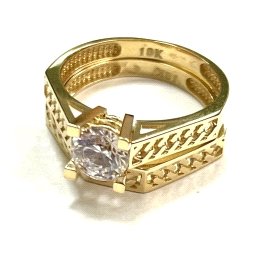 SORTIJA ORO AMARILLO PIEDRA                                           