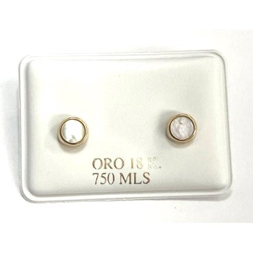 PENDIENTES ORO AMARILLO PIEDRA                                        