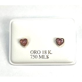 PENDIENTES ORO AMARILLO PIEDRA                                        