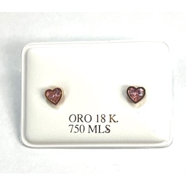 PENDIENTES ORO AMARILLO PIEDRA                                        