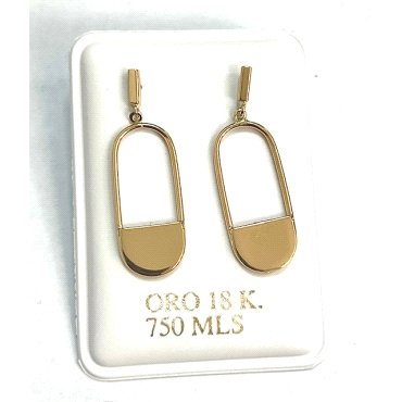 PENDIENTES ORO AMARILLO                                               