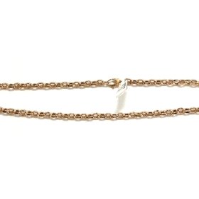 GARGANTILLA CADENA ORO ROSA 45 CM                                     