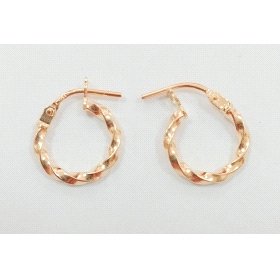 PENDIENTES ARO ORO AMARILLO GALLON                                    