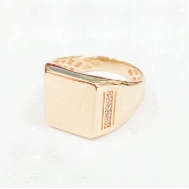 SELLO CABALLERO ORO AMARILLO PIEDRA                                   