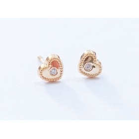 PENDIENTES NIÑA ORO AMARILLO PIEDRA                                   