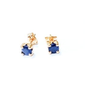 PENDIENTES ORO AMARILLO PIEDRA                                        
