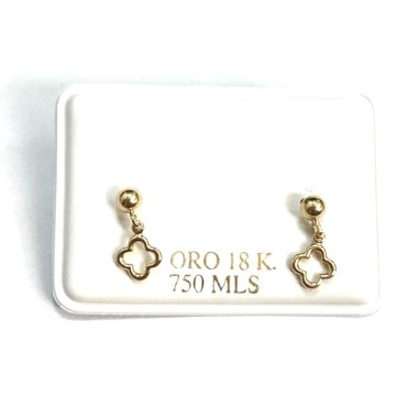 PENDIENTES ORO AMARILLO                                               