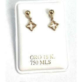 PENDIENTES ORO AMARILLO                                               