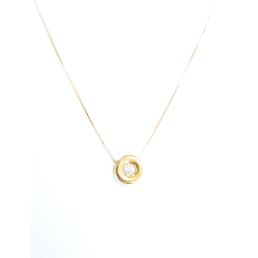 GARGANTILLA ORO AMARILLO BRILLANTES                                   
