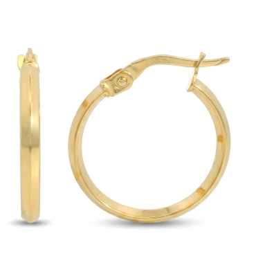 9 KILATES AROS ORO AMARILLO LISO                                      