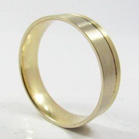 ALIANZAS ORO BICOLOR