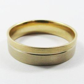 ALIANZAS ORO BICOLOR